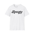 Anxiety Script T-Shirt — Retro Script Mental Health Tee