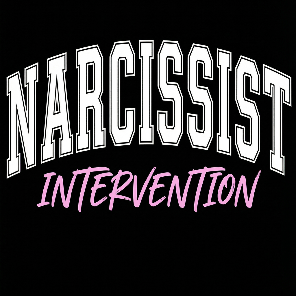 TSHIRT 'NARCISSIST INTERVENTION' 